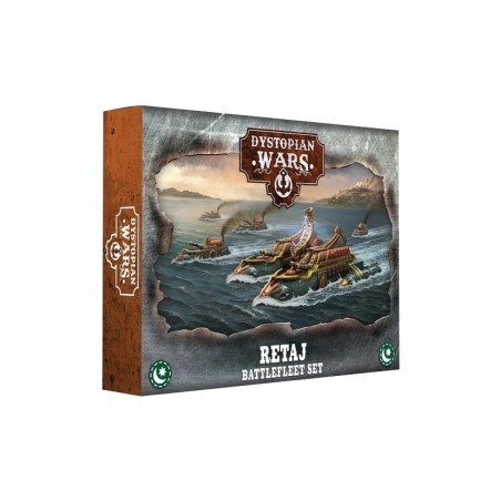 DYSTOPIAN WARS - RETAJ BATTLEFLEET SET - DWA240010 DYSTOPIAN WARS - RETAJ BATTLEFLEET SET - DWA240010
