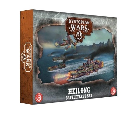 DYSTOPIAN WARS - HEILONG BATTLEFLEET SET - DWA220011 DYSTOPIAN WARS - HEILONG BATTLEFLEET SET - DWA220011