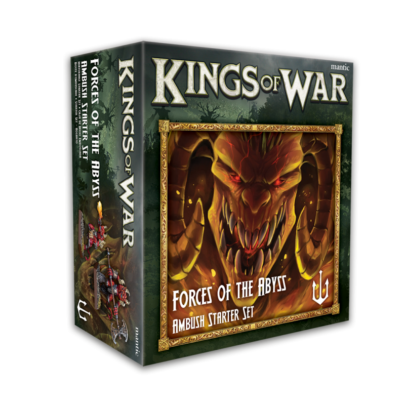 KINGS OF WAR - AMBUSH - STARTER FORCES DES ABYSSES (FR) - MGKWA110 - Mantic games