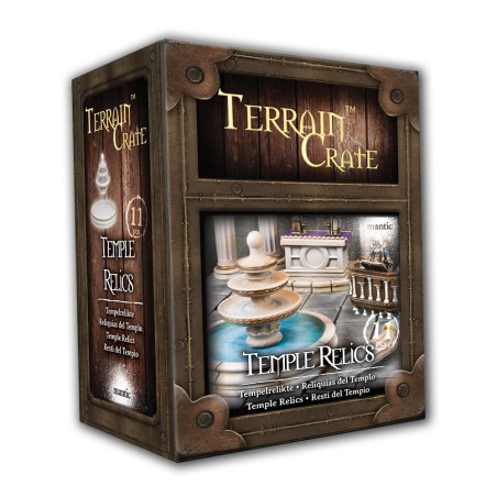 TERRAIN CRATE - TEMPLE RELICS - MGTC163 TERRAIN CRATE - TEMPLE RELICS - MGTC163