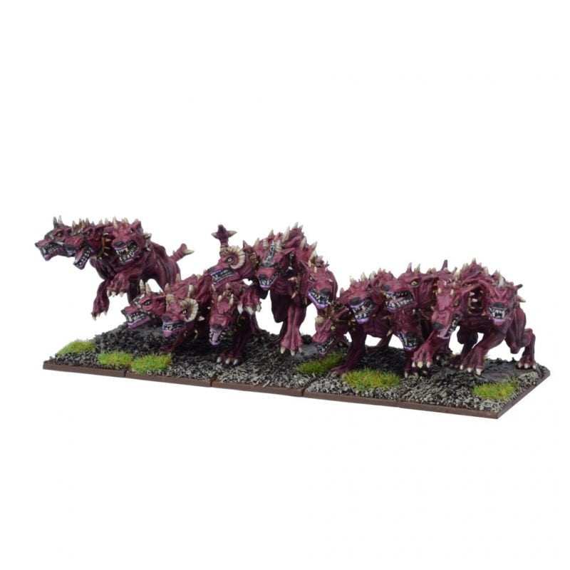 KINGS OF WAR - FORCES DES ABYSSES - CHIENS INFERNAUX - MGKWA302 KINGS OF WAR - FORCES DES ABYSSES - CHIENS INFERNAUX - MGKWA302
