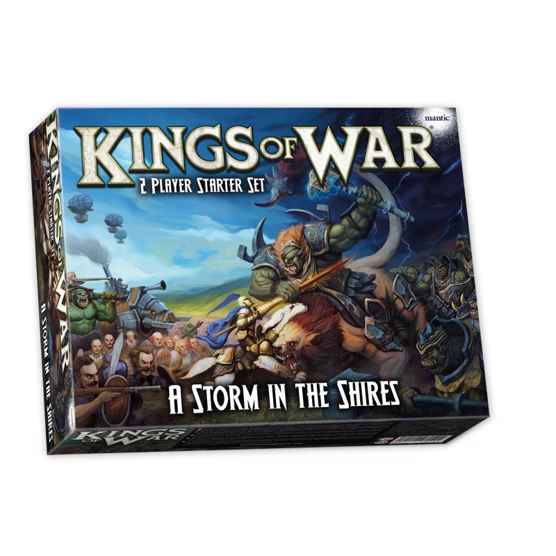 KINGS OF WAR - TEMPETE DANS LES COMTÉS : STARTER 2 JOUEURS (FR) - MGKWM115 - Mantic Games