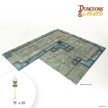 DNL0048 DUNGEONS & LASERS - DÉCORS - CITY STREETS DNL0048 DUNGEONS & LASERS - DÉCORS - CITY STREETS