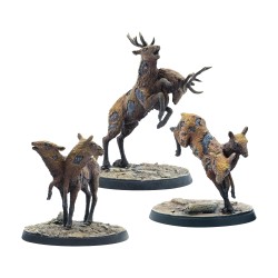 FALLOUT : WASTELAND WARFARE - CREATURES : RADSTAG HERD