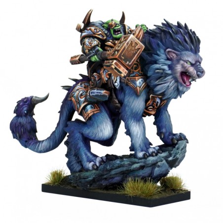 KINGS OF WAR - ORCS DE LA FAILLE - PORTEUR DE TEMPÊTE SUR MANTICORE - MGKWO207 KINGS OF WAR - ORCS DE LA FAILLE - PORTEUR DE TEMPÊTE SUR MANTICORE - MGKWO207