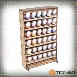 TT COMBAT & VALLEJO / ARMY PAINTER PAINT RACK 36