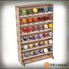 TT COMBAT & VALLEJO / ARMY PAINTER PAINT RACK 36