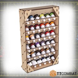 TT COMBAT & VALLEJO / ARMY PAINTER PAINT RACK 36