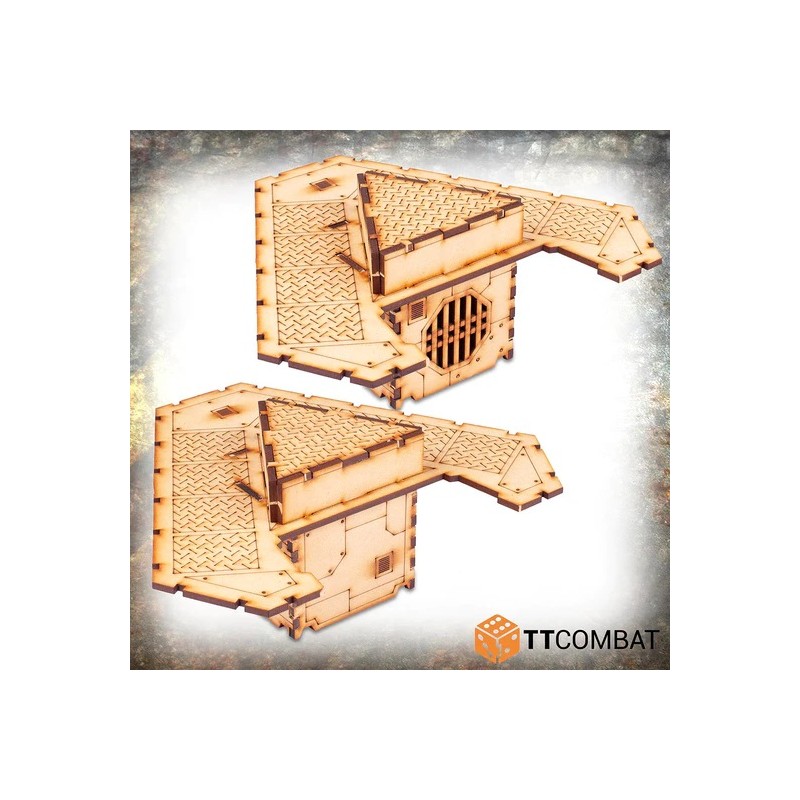 TTCombat RPG Scenics Single Dungeon Doors - Fantasy Roleplaying Game Terrain & Scenery