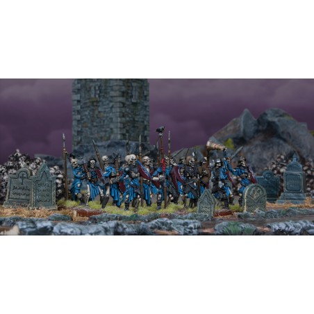 KINGS OF WAR - MORTS-VIVANTS - RÉGIMENT DE SQUELETTES - MGKWU21-1 - Mantic games