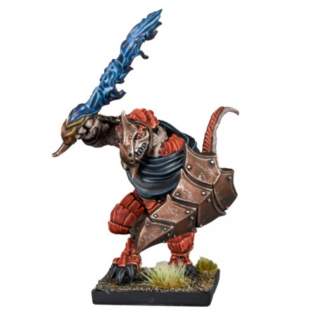 KINGS OF WAR - SALAMANDRES - CAPITAINE DE GUERRE - MGKWS202 - Mantic games KINGS OF WAR - SALAMANDRES - CAPITAINE DE GUERRE - MGKWS202 - Mantic games