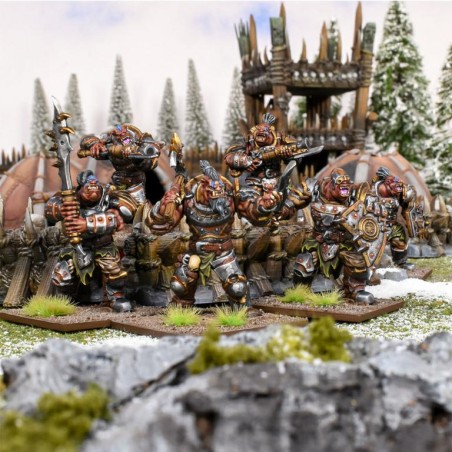 KINGS OF WAR - OGRES - HORDE DE GUERRIERS - MGKWH303 - Mantic Games