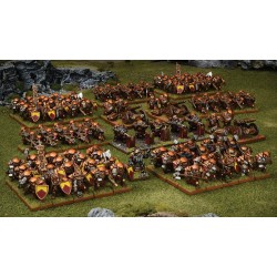 KINGS OF WAR - NAINS - MÉGA ARMÉE - MGKWD111 - MANTIC GAMES
