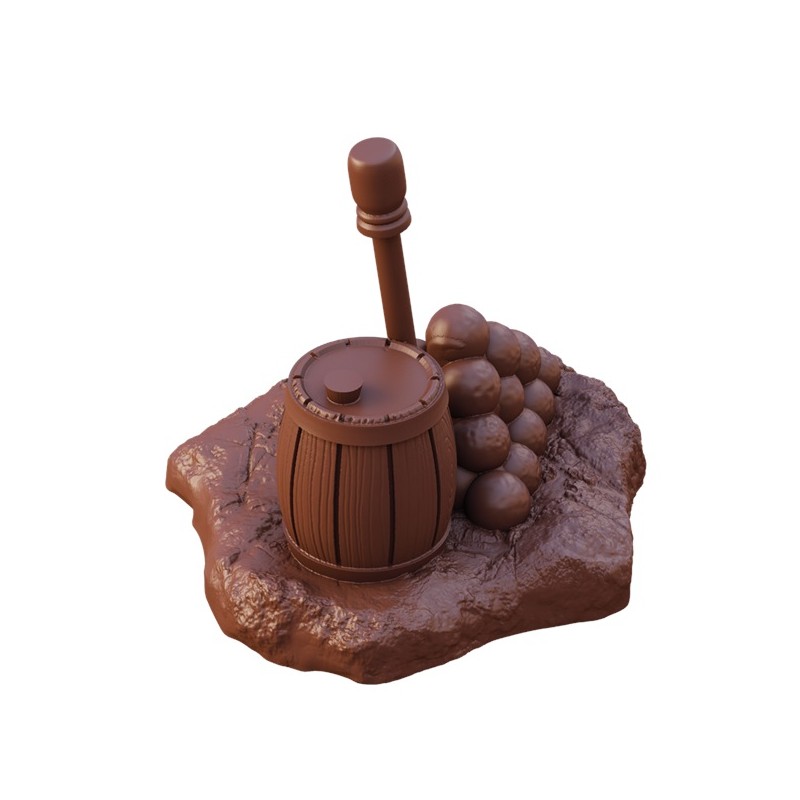 Battlefield Accessories Terrain Objective Barrel Crate