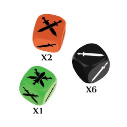 FIREFIGHT - COMMAND DICE PACK - MGFFM103