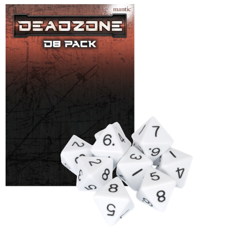 DEADZONE - 3.0 PACK DE DÉS D8 - MGDZM107 DEADZONE - 3.0 PACK DE DÉS D8 - MGDZM107