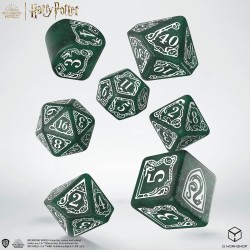 SET DE DÉS MODERNES HARRY POTTER - SERPENTARD VERT