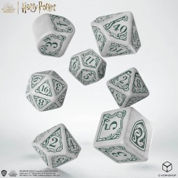 Set de Dés Modernes Harry Potter - Serpentard Blanc