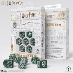 Set de Dés Modernes Harry Potter - Serpentard Vert