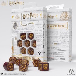 Set de Dés Modernes Harry Potter - Gryffondor Rouge