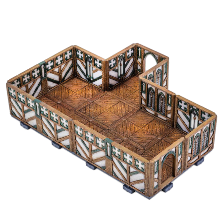 DNL0051 DUNGEONS & LASERS - DÉCORS - TUDOR MANSION DNL0051 DUNGEONS & LASERS - DÉCORS - TUDOR MANSION