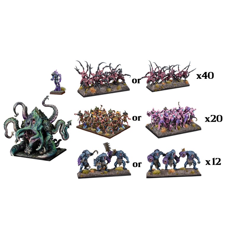 Mega Armée Undead Kings Of War - Compatible Comtes Vampires