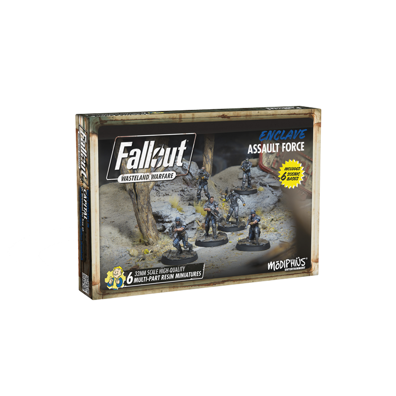 FALLOUT : WASTELAND WARFARE - ENCLAVE : ASSAULT FORCE MUH0190807