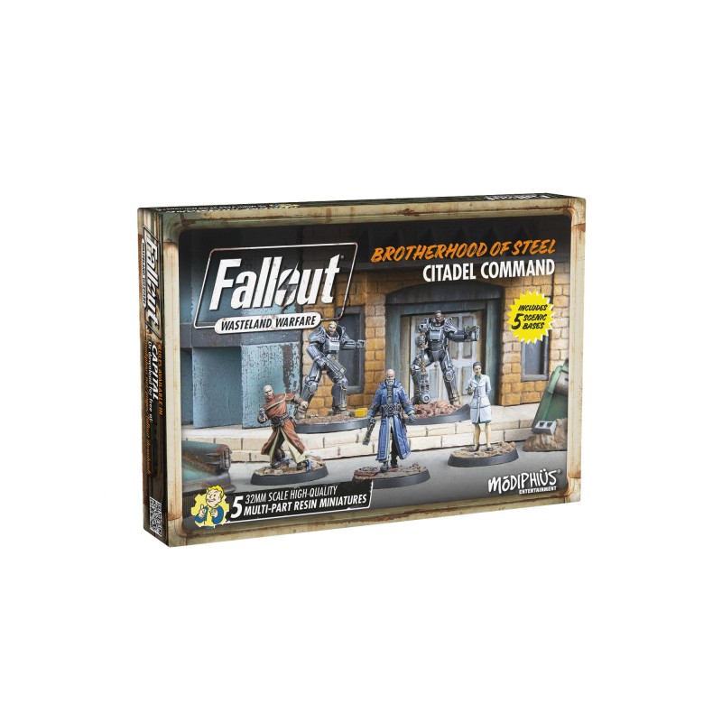 FALLOUT : WASTELAND WARFARE - BROTHERHOOD OF STEEL : CITADEL COMMAND MUH0190803