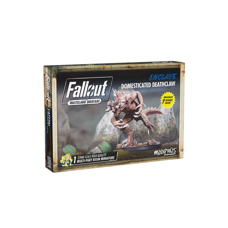 MUH0190808 FALLOUT : WASTELAND WARFARE - ENCLAVE : DOMESTICATED DEATHCLAW