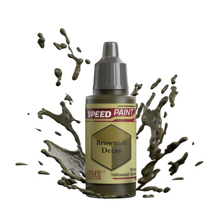 ARMY PAINTER - SPEEDPAINT 2.0 BROWNISH DECAY - WP2067 ARMY PAINTER - SPEEDPAINT 2.0 BROWNISH DECAY - WP2067