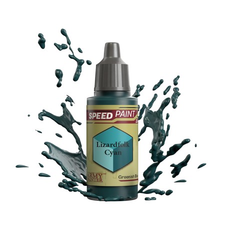 ARMY PAINTER - SPEEDPAINT 2.0 LIZARDFOLK CYAN - WP2082 ARMY PAINTER - SPEEDPAINT 2.0 LIZARDFOLK CYAN - WP2082
