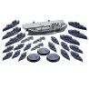 DYSTOPIAN WARS - MINERVA BATTLEFLEET SET