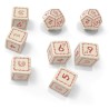 THE ONE RING - WHITE DICE SET
