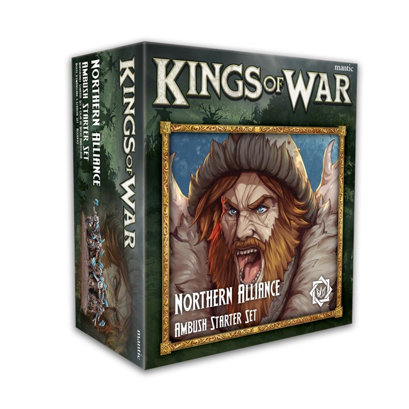 KINGS OF WAR - AMBUSH - STARTER ALLIANCE DU NORD - MGKWL103 - Mantic Games