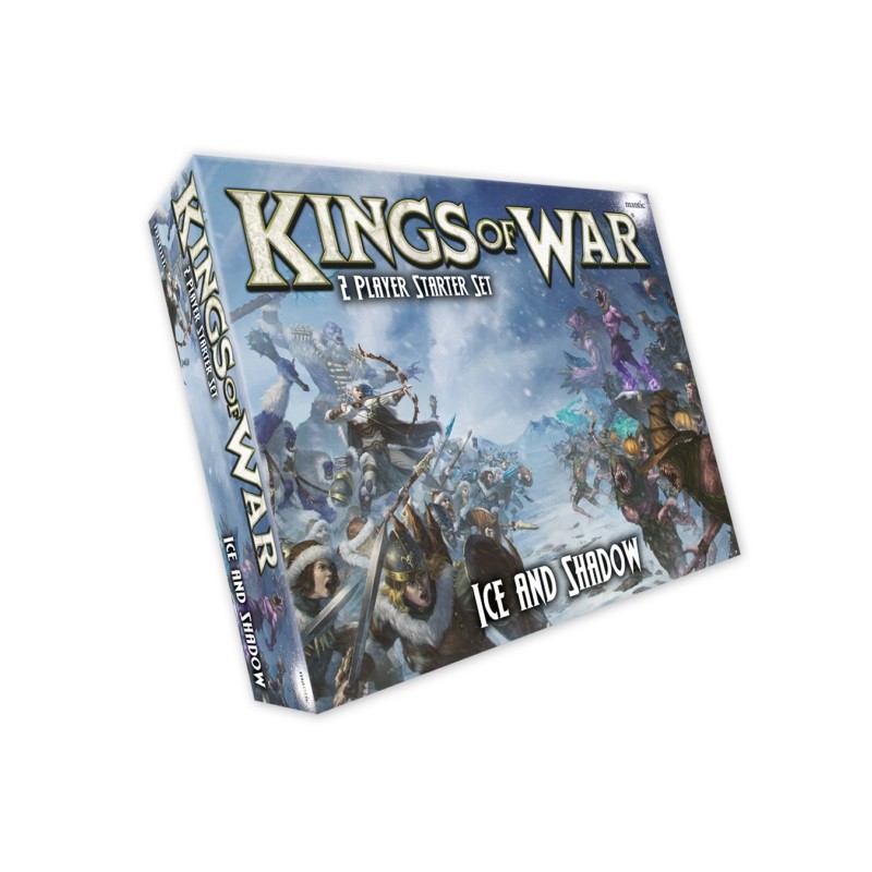 KINGS OF WAR - GLACE ET OMBRE : STARTER 2 JOUEURS - MGKWM120 - Mantic Games