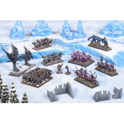 KINGS OF WAR - GLACE ET OMBRE : STARTER 2 JOUEURS - MGKWM120 - Mantic Games