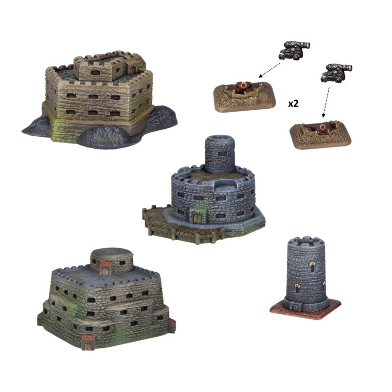 ARMADA - SCENERY PACK - FORTIFICATIONS - MGARM115