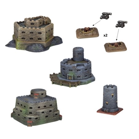 ARMADA - SCENERY PACK - FORTIFICATIONS - MGARM115