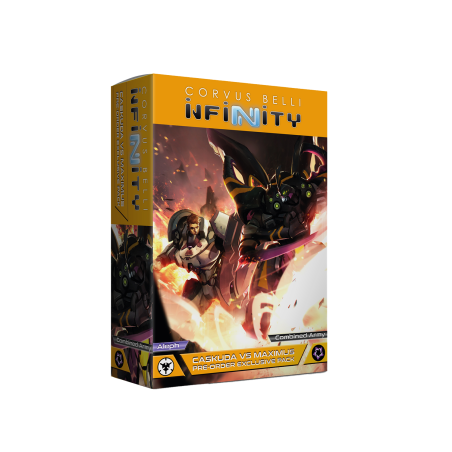 INFINITY - CASKUDA VS MAXIMUS PRE-ORDER EXCLUSIVE PACK INFINITY - CASKUDA VS MAXIMUS PRE-ORDER EXCLUSIVE PACK