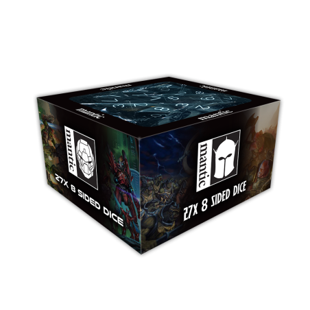 FIREFIGHT - DICE SET D8 x 27 - MGFFM104 FIREFIGHT - DICE SET D8 x 27 - MGFFM104