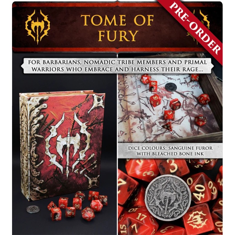 ARTEFACT GAMES - TOME OF FURY (BARBARIAN)