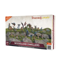 DNL0068 DUNGEONS & LASERS - FIGURINES - WOODLAND DWELLERS