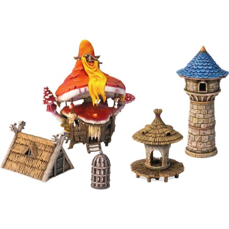 DNL0066 DUNGEONS & LASERS - DÉCORS - VILLAGE PACK