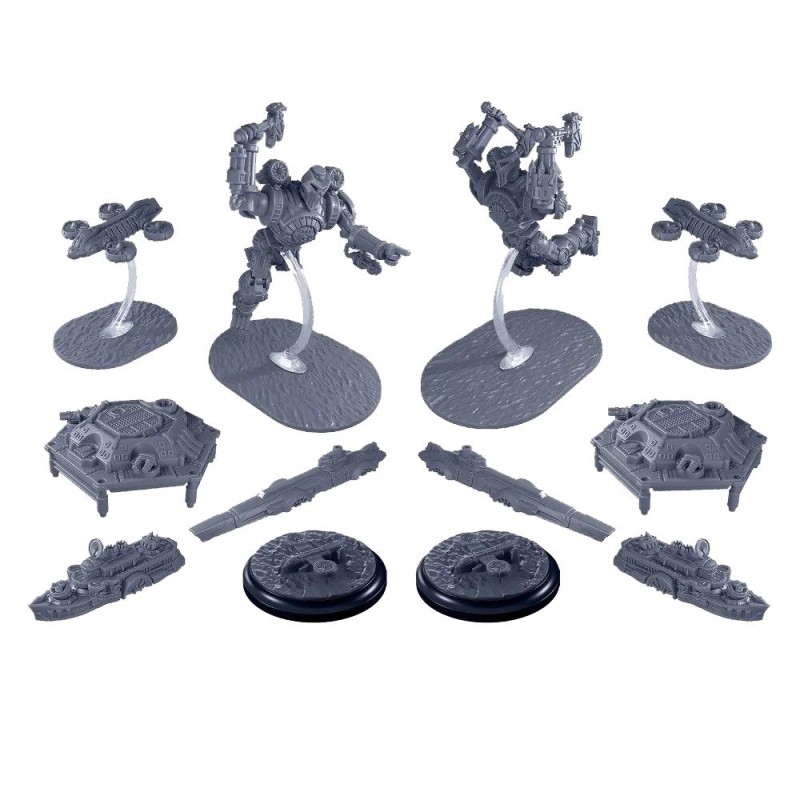 DYSTOPIAN WARS UNION VANGUARD SQUADRONS