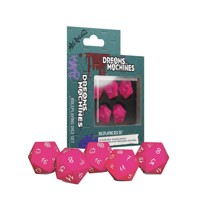 MUH1140106 DREAMS AND MACHINES - DICE SET set de dés