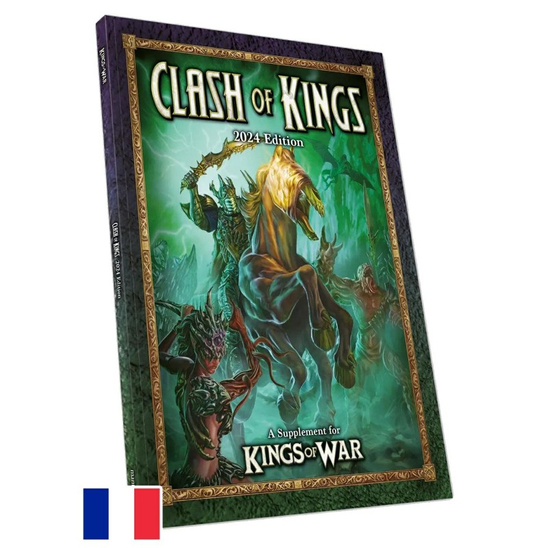 MGKWM123_KINGS OF WAR - CLASH OF KINGS - ÉDITION 2024 (FR)8MANTIC GAMES