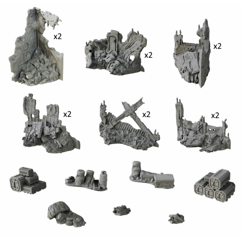 TERRAIN CRATE - XENOS JUNGLE Mantic Games Jeu de plateau et accessoires (C229) chez