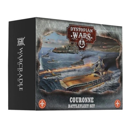 DWA260011 DYSTOPIAN WARS - COURONNE BATTLEFLEET SET DWA260011 DYSTOPIAN WARS - COURONNE BATTLEFLEET SET