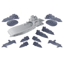 DWA260011 DYSTOPIAN WARS - COURONNE BATTLEFLEET SET