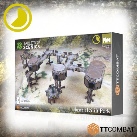 TTPSX-INH-026 TT COMBAT - INDUSTRIAL STILT PODS TTPSX-INH-026 TT COMBAT - INDUSTRIAL STILT PODS